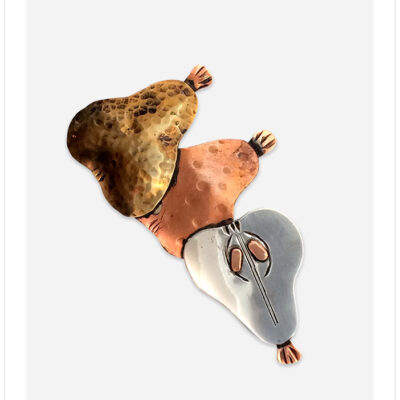 3 Fine Pears Pin