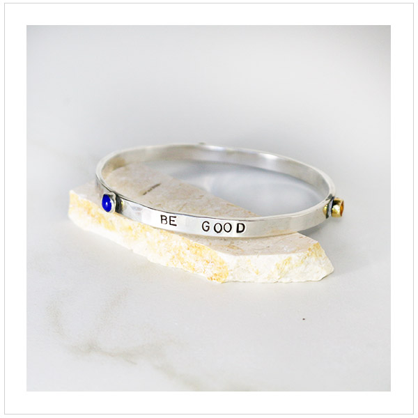 Be Good Sterling Bangle