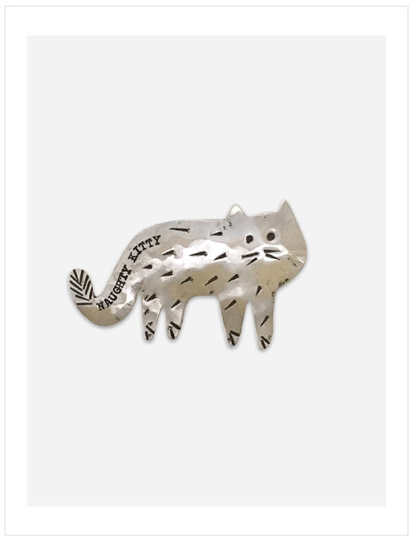 Naughty Kitty Pin